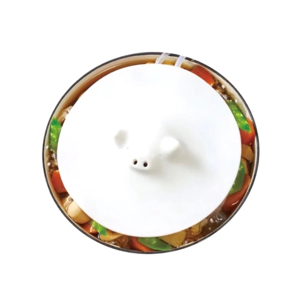 New Marna Piggy Silicon Pot Steamer Lid